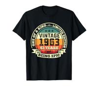 63rd Birthday Gift 63 Years of Being Epic 63 Years Old T-Shirt