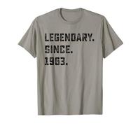 63rd Birthday Gift Legendary Since 1963 63 Years Old T-Shirt
