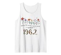 63rd Birthday Making The World A Better Place Since 1962 Tank Top