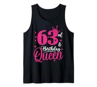 63rd Birthday Queen, 63rd Birthday Girl Tank Top