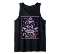 63rd Birthday Queen Chapter 63 Fabulous Since 1963 Women Tank Top