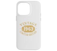 63rd Birthday Women 63 year old Men Funny 1963 63 year old Case for iPhone 14 Pro Max