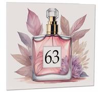 63th Birthday Card for Women - Birthday Cards for Mum 63 Years Old Classy Sixty three Sixty third Elegant Sister Friend Her Nan Aunt Grandma female mom