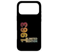 63th Birthday Gift men & women born 1963 turning 63 Year Old Case for iPhone 17 Pro Max