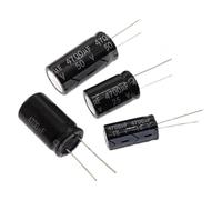 63V Aluminum Electrolytic Capacitor 2.2 3.3 4.7 10 22 33 47 100 220 330 470 1000 2200 3300 4700 6800 10000UF RRBXXUYN(63V 1000UF 100PCS)