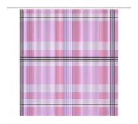 64.17x70.87Inch(163x180cm)Opaque Privacy Curtain, Use Alone Or with Clear Shower Curtain - Weighted Hem, Water-Resistant - Shower Curtain Liner, Bathroom Curtains, Bathroom CurtainStrawberry Milk Choc