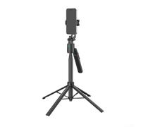 64'' Auto Face Tracking Tripod 360 Rotation with Stand, Handheld Stabilization, Aluminum Quadrapod Selfie Phone Tripod with Remote Compatible with for iPhone, for Android
