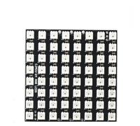 64-Bit Full Color 5050 RGB LED Matrix Panel For Arduino Projects With 180 Degree Beam Angle And DC 5V Working Voltage