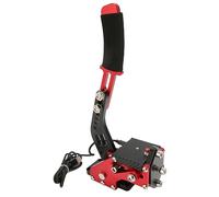 64 Bit USB Handbrake with Clamp for PC ONE, Series S X,Sim Racing Games G25 G27 G29 T500 G920 Dirt Rally with Handle Grip (red)
