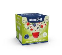 64 Bourbon Coffee Capsules Compatible with Nescafe Dolce Gusto Herbal Tea with Berries - L'Emporio del Caffè