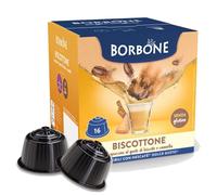 64 Coffee Capsules Borbone BISCOTTONE Gluten Free Compatible With DOLCE GUSTO
