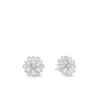 64 Facets 18kt white gold Eclat Diamond earrings - Silver One Size