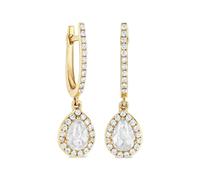 64 Facets 18kt yellow gold Scallop earrings One Size