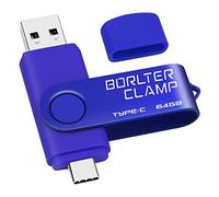 64 GB USB Type-C Flash Drive, USB-C 3.0 Memory Stick Jump Drive 2 in 1 for Android Phones Samsung Galaxy S10/S9/S8/Note 9, LG, Huawei, Tablets & Computer (Blue)