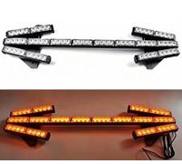 64 LED 88 cm Arrow Warning Light Bar Auto Directional Indicator Light Emergency Turn Signal Traffic Advisor Strobe Lamp DC12-24V