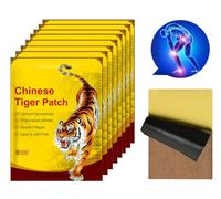 64 Pcs Pain Relief Patches, Chinese Tiger Patches for Pain Relief,Knee, Back, Shoulder Joint and Sore Muscle Neck Pain Relievin Pain Relief Patch