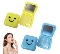 64 PCS Starface Pimple Patches,Hydrocolloid Pimple Patches,for Reducing Redness, Absorbing Fluid, and Healing Pimples,Star Spot Patches for Face and Skin(Blue+Yellow)