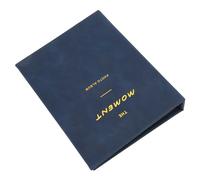 64 Pockets Photo Album, Universal Scratch Resistant Photo Album, Large Storage Space, Lightweight Liner for 3 Inch Photo Paper (Dark Blue)