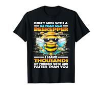 64 Year old don`t mess with a Beekeeper Birthday T-Shirt