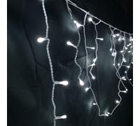Samuel Alexander 640 Led 16M Premier Christmas Outdoor 8 Function Icicle Lights In Cool White