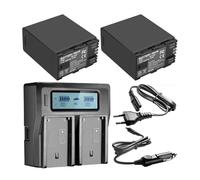 6400mAh BP-A60 BP A60 Battery，Compatible For Canon，For BP-A60 BP-A65 BP-A90 BP-A30 US 0870C002 Battery, For C200,C200B,C220B(2BatteryWithCharger)
