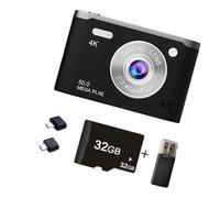 6400W Pixeled Digital Camera With 4K Video And Lightweight Body For Everyday Use Multiple Scene Portable Digital Camera