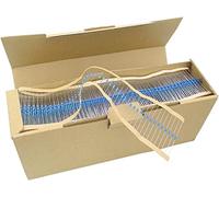640pcs 64 Values 1R - 10MR 1/6W 1Percent Metal Film Resistors Assorted Kit Set Resistor