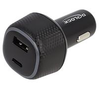 64108 USB power supply, USB A socket, USB C socket, current: 12-24VDC, DELOCK