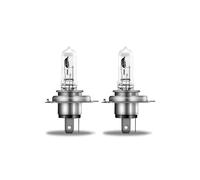OSRAM H4 472 12V 60/55W Night Breaker Silver +100% Car Headlight Bulbs Twin Pack