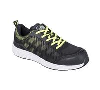 Portwest Steelite Tove Safety Trainer Black/green