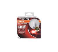 OSRAM Night Breaker Silver +100% H7 Car Headlight Bulbs (Twin) 64210NBS-2HB