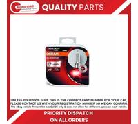 64211SV2-HCB OSRAM H11 Silverstar 2.0 12V 55W Headlight Car Bulbs 60% Brighter