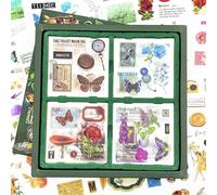 643 Pcs/100 Sheets Stickers for Scrapbooking,Scrapbooking Stickers丨Bullet Journal Stickers for Journaling for Scrapbooking,Bullet Journal Accessories,Journaling Accessories etc