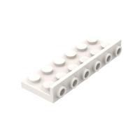 64570 2x6-1x6 Wide Reverse Bracket 10 Pieces GDS-90326 Compatible with Lego MOC Building Blocks Color:White 1