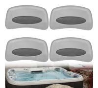 6472-960 Whirlpool Pillow Replacement Pack of 4 Spa Headrest Compatible with Sundance 850 880 Series 2001-2008 Spa Cushion PU Replacement Cushion Whirlpool Accessories Bathtub Spa