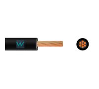 6491B Single Core LSZH 16.0mm Black Cable - 100M