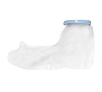 64cm Adult Arm Cast Cover, Shower Cast Protector for Wrist Hand Wounds, Reusable Silicone PVC Sleeve with Elastic Seal for Bathing with Broken Arm or Bandages