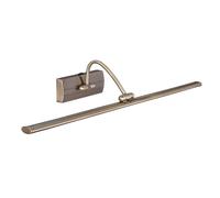 64cm Birmingham LED Picture Wall Light in Antique Brass Antique Brass