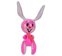 64cm Inflatable Easter Bunny with Carrot- Fun, Durable, and Perfect for Every Occasion-Inflatable Pool Floats & Beach Accessories with Sound.