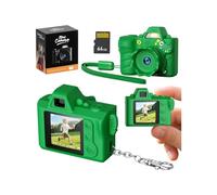 64G Storage Kids Digital Camera 64MP Photo Resolution Soft Silicone Outside Permanent Battery Children Friendly Action Long Battery Life Kids Camera