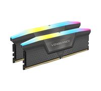 64GB(2x32GB) CORSAIR DDR5 Vengeance RGB, Grey, PC5-48000(6000), Non-ECC Unbuffer