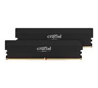 64GB 32GB x2 Crucial PRO OC CP2K32G64C40U5B DDR5 6400MT/s Non-ECC Memory - Black