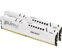 Kingston Technology FURY Beast 64GB 6000MT/s DDR5 CL30 DIMM (Kit of 2) White XMP