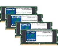 64GB (4 x 16GB) DDR5 4800MHz PC5-38400 262-PIN SODIMM MEMORY RAM KIT COMPATIBLE WITH LAPTOPS/NOTEBOOKS
