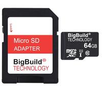 64GB 80MB/s Class 10 MicroSD Memory Card for Acer Iconia B1-850 Tablet, SD Adapter is included