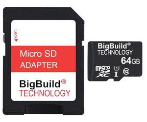 64GB 80MB/s microSDXC Memory Card For Nokia G10/G20/G50/G300, X10/X20/XR20 Mobile