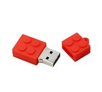 64GB Building Blocks Model USB Flash Drive USB 3.0 Storage Device USB Flash Disk USB Drive USB 3.0 Memory Stick USB Stick U Disk Thumb Drive USB Flash Memory USB Disk - Red