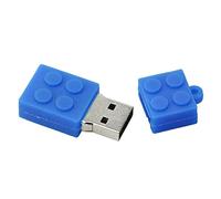64GB Building Blocks Model USB Flash Drive USB 3.0 Storage Device USB Flash Disk USB Drive USB 3.0 Memory Stick USB Stick U Disk Thumb Drive USB Flash Memory USB Disk - Blue