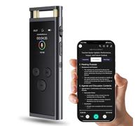 64GB Digital Voice Activated Recorder - Aluminum Alloy Dictaphone with Playback, Voice Activated, Transcribe & Summarize, Translation, App Control with Chat GPT, Audio Recorder for Lectures, Meetings