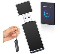 64GB Digital Voice Recorder for Lectures Meetings - EVIDA Intelligent Voice Activated Recorder 512KBPS 288Hrs USB Recording Device HD Audio Recorder with Noise Reduction, Rechargeable